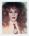 Autorretrato en drag Andy Warhol
